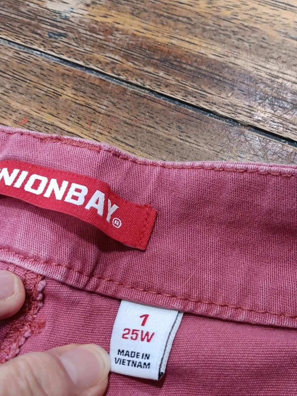 UNIONBAY Rose Pink Denim Shorts